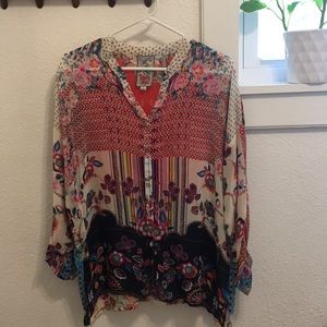 Johnny Was Rayon Top